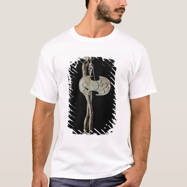 Statuette of a Warrior, Etruscan T-Shirt (Front)