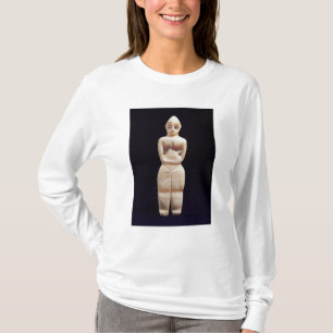Statuette of a woman, early 4th millennium BC T-Shirt