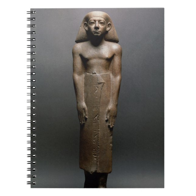 Statuette of Amenemhatankh, worker at Crocodilopol Notebook (Front)