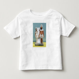 Statuette of Amenophis IV  and Nefertiti Toddler T-Shirt
