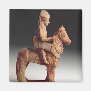 Statuette of an armed horseman, Byblos, 8th-6th ce Magnet