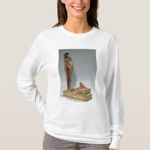 Statuette of Osiris of Iahmes (painted wood) T-Shirt
