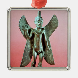 Statuette of Pazuzu, an Assyrian wind demon Metal Tree Decoration