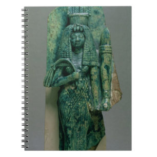 Statuette of Queen Tiye, wife of Amenophis III, Ne Spiral Notebook