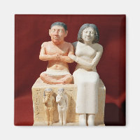 Statuette of the dwarf Seneb and his family