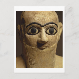 Statuette of the official or steward Ebih-Il worsh Postcard