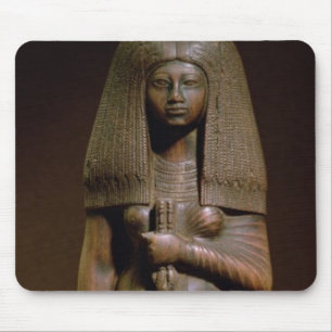 Statuette of the Tuya, head of the harem of Min, N Mouse Pad