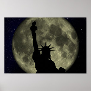 Statute of Liberty Poster - Customisable