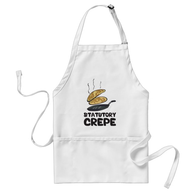 Statutory Crepe Standard Apron (Front)