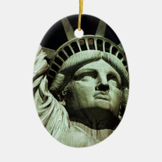 Staue of Liberty Ceramic Tree Decoration