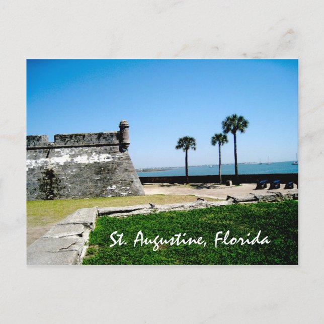 Staugustinefort, St. Augustine, Florida Postcard (Front)