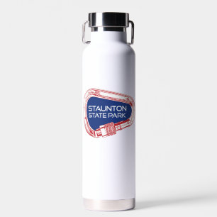 Staunton State Park Colorado Climbing Carabiner Water Bottle