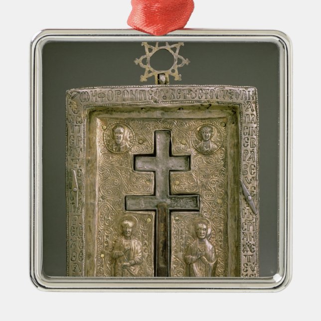 Staurothek Metal Tree Decoration (Front)