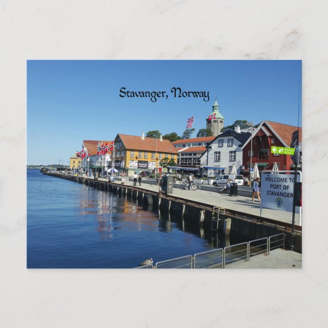 Stavanger, Norway Postcard (Front)