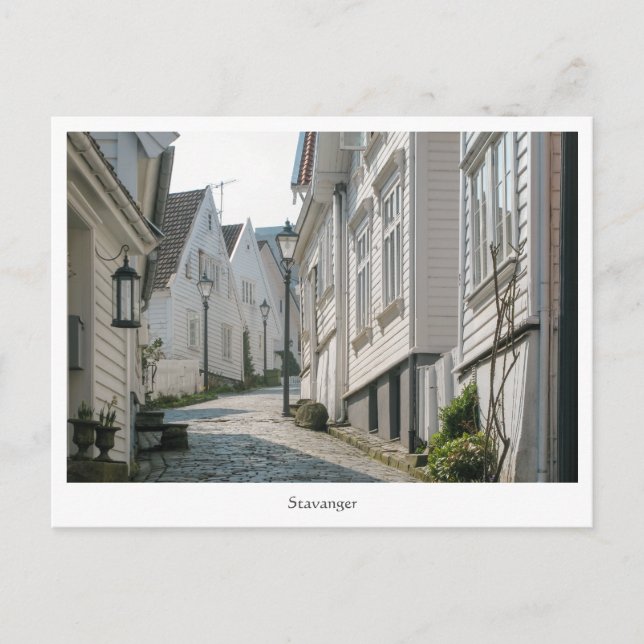 Stavanger Norway Postcard (Front)