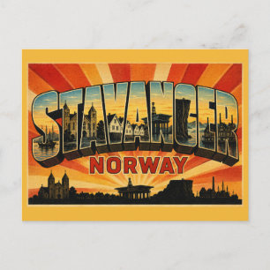 Stavanger Norway Preikestolen Postcard