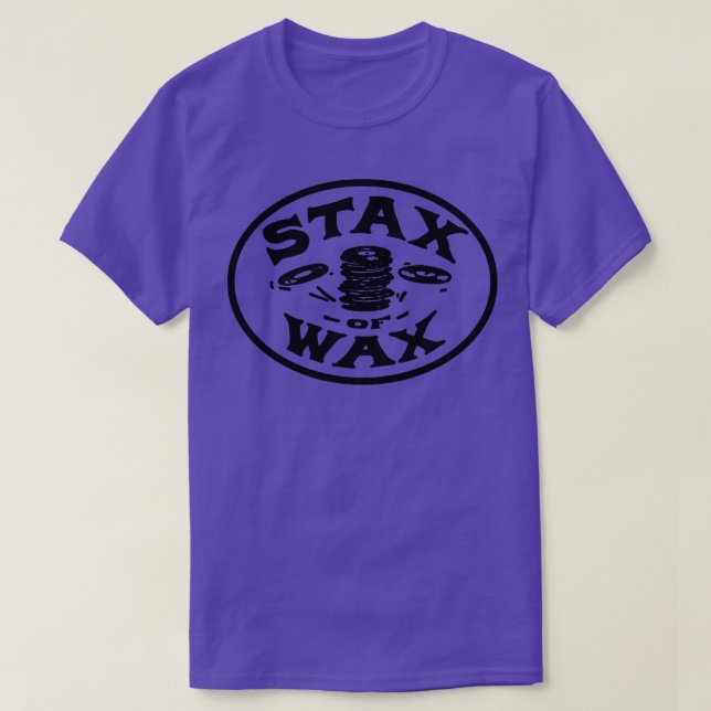 Stax of Wax T-Shirt (Design Front)