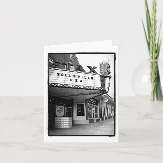 Stax Records Card (Front)