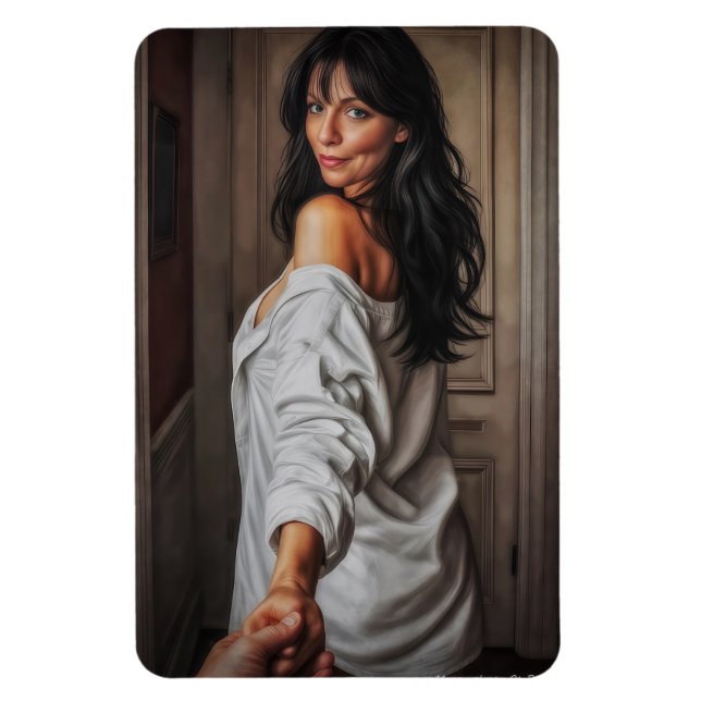 Stay A While Magnet (Vertical)