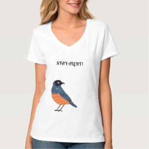 Stay Alert T-Shirt – Motivational Graphic Tee