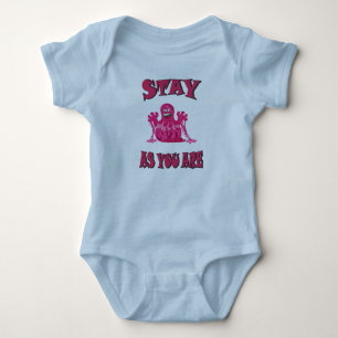 Stay as you are baby bodysuit