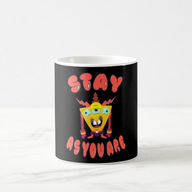 Stay as you are coffee mug (Center)