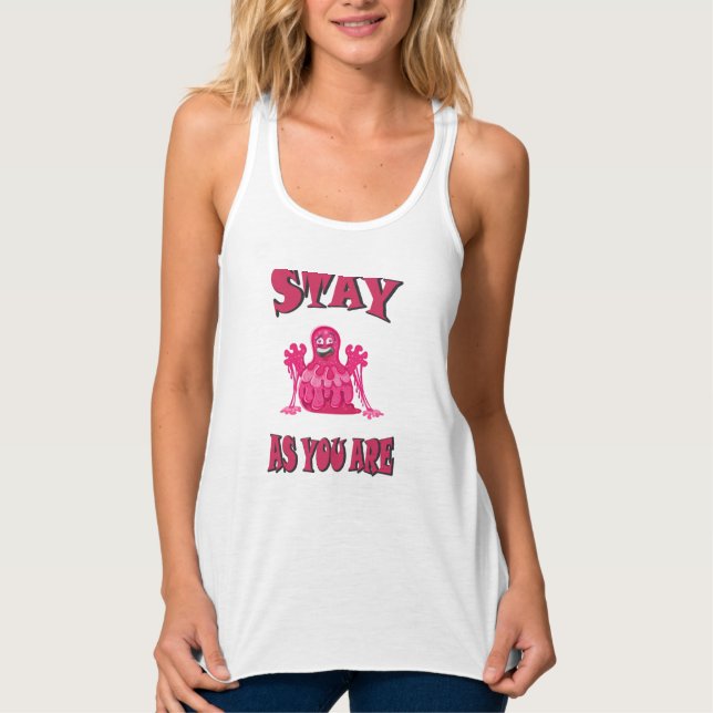 Stay as you are singlet (Front)