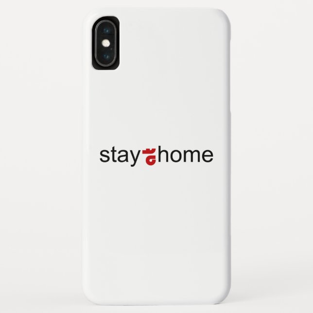 Stay at home Case-Mate iPhone case (Back)