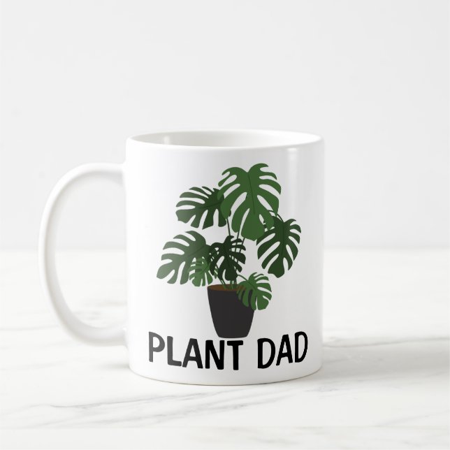 Stay At Home Plant Dad Coffee Mug (Left)