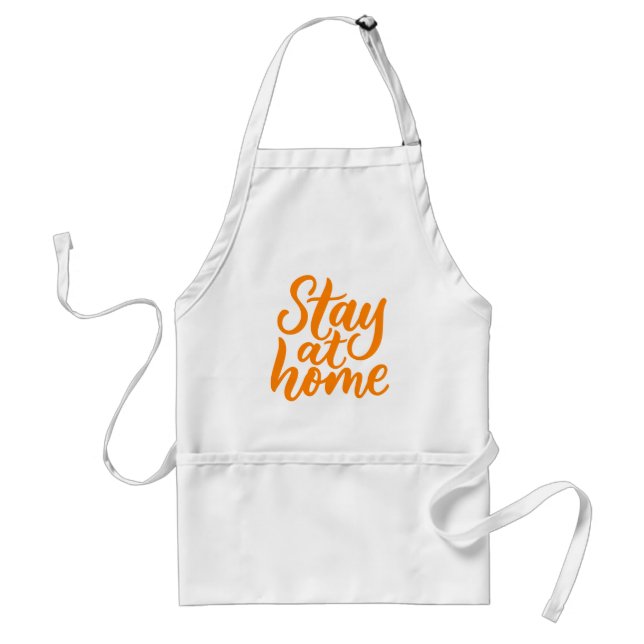 Stay At Home Standard Apron (Front)