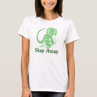 Stay away frilled lizard T-Shirt