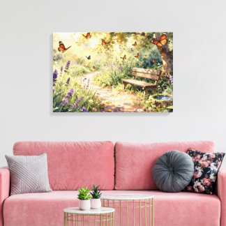 Stay Awhile Canvas Print