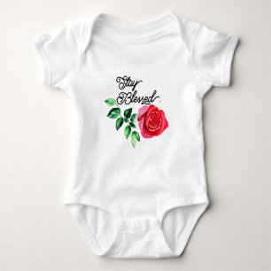 Stay blessed baby bodysuit
