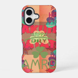 Stay Blessed Happy St Patrick's Day Hakuna Matata iPhone 16 Case