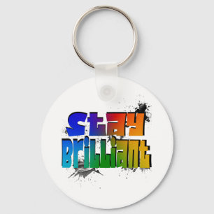 Stay Brilliant Key Ring