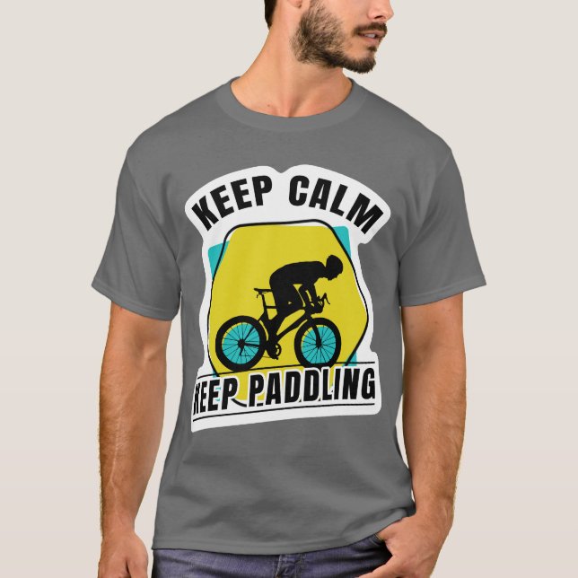 Stay Calm Minimalist T-Shirt (Front)