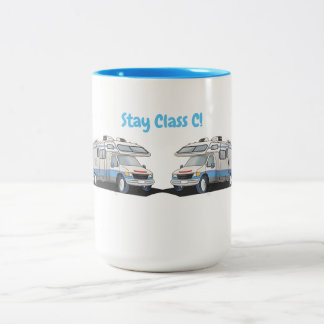 Stay Class C Motorhome Mug