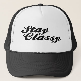 Stay Classy Vintage Trucker Hat