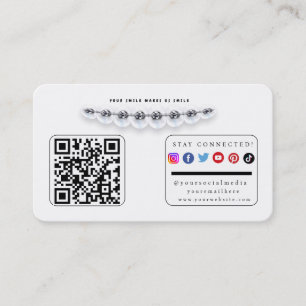 Stay Connected Social Media Business Card