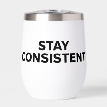 Stay Consistent Water Bottle – Christian Fitness M