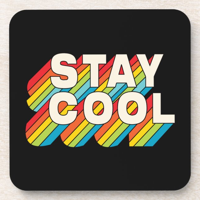 Stay Cool Coaster (Front)