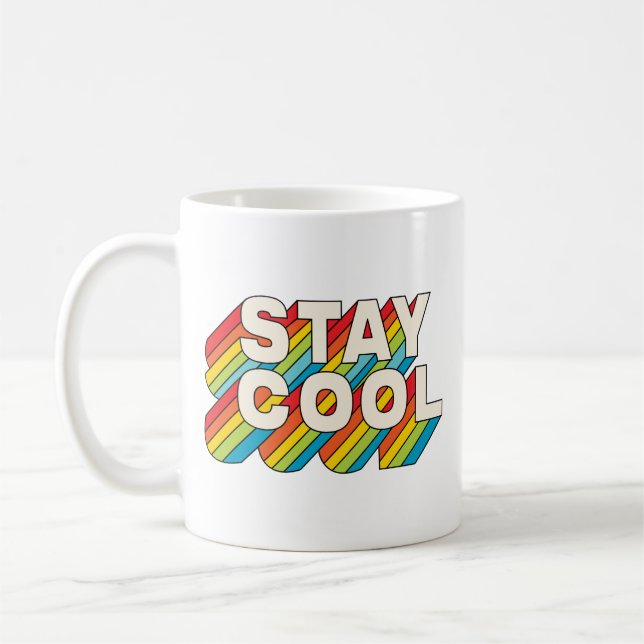 Stay Cool Coffee Mug (Left)