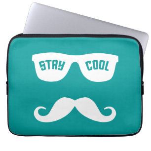 STAY COOL custom laptop sleeve