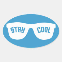 STAY COOL custom stickers
