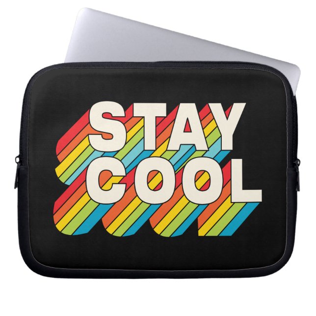 Stay Cool Laptop Sleeve (Front)