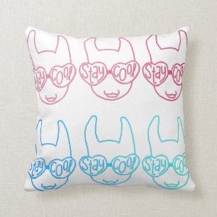 Stay Cool Llamas Cushion