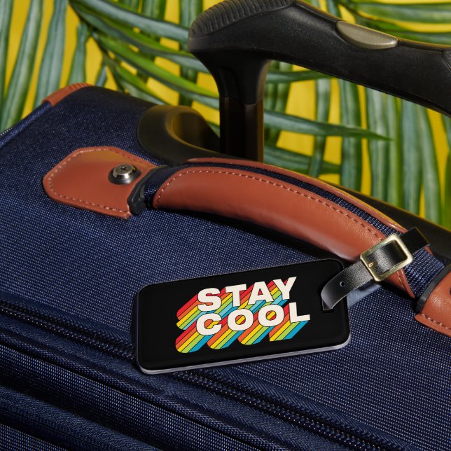 Stay Cool Luggage Tag (Front Insitu 3)