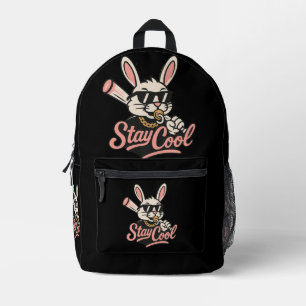Stay Cool Printed Backpack