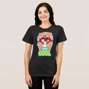 Stay Cool - Retro Mushroom Tee