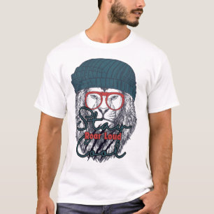 Stay Cool, Roar Loud – Chill but Fearless Lion T-S T-Shirt